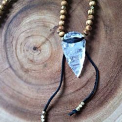 Beaded clearance arrowhead necklace